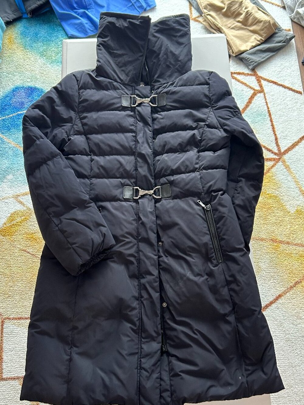 Basler down-mid length jacket, warm winter coat